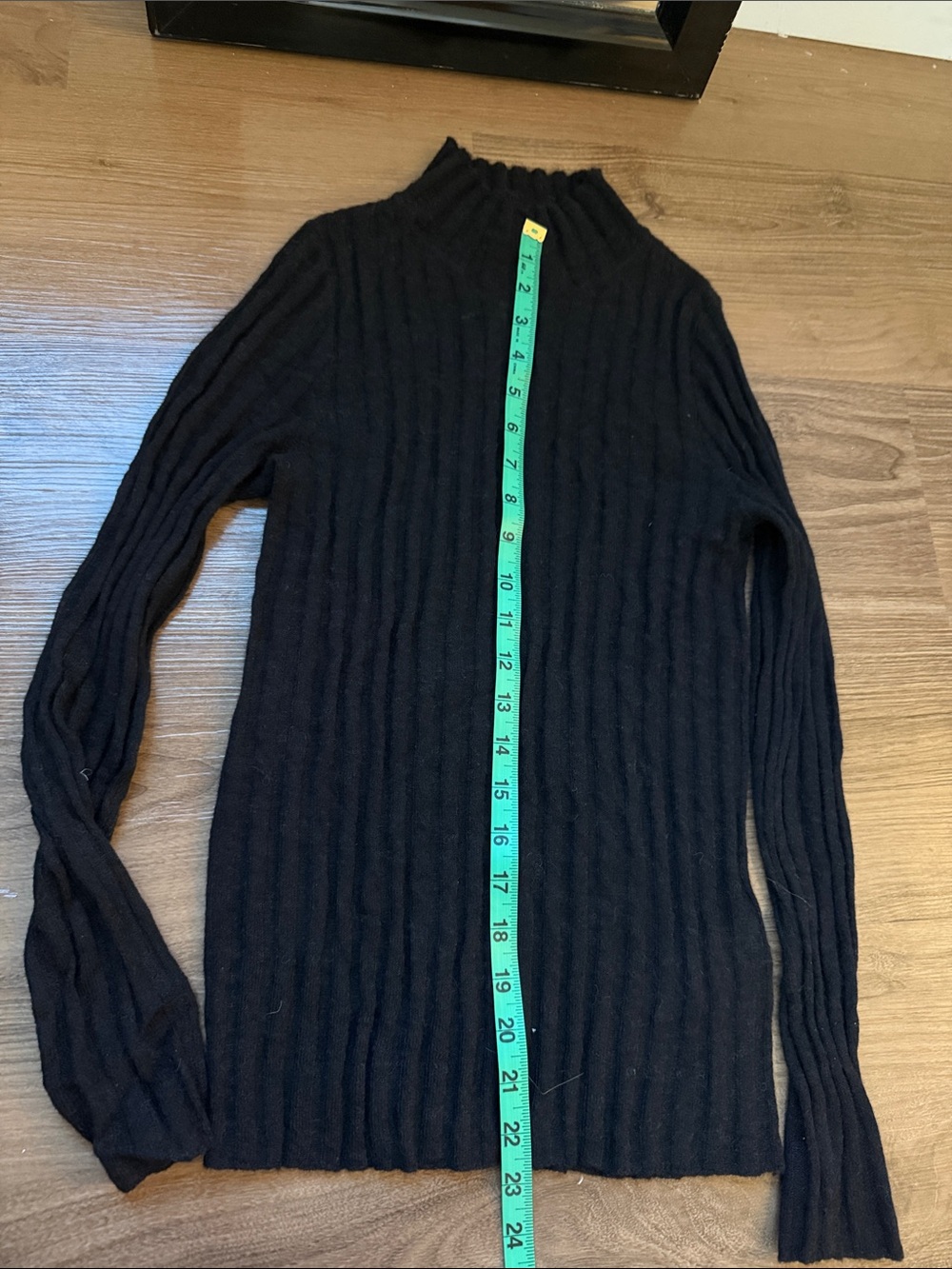 NWT Madewell Alpaca Blend Mockneck Sweater Black XS
